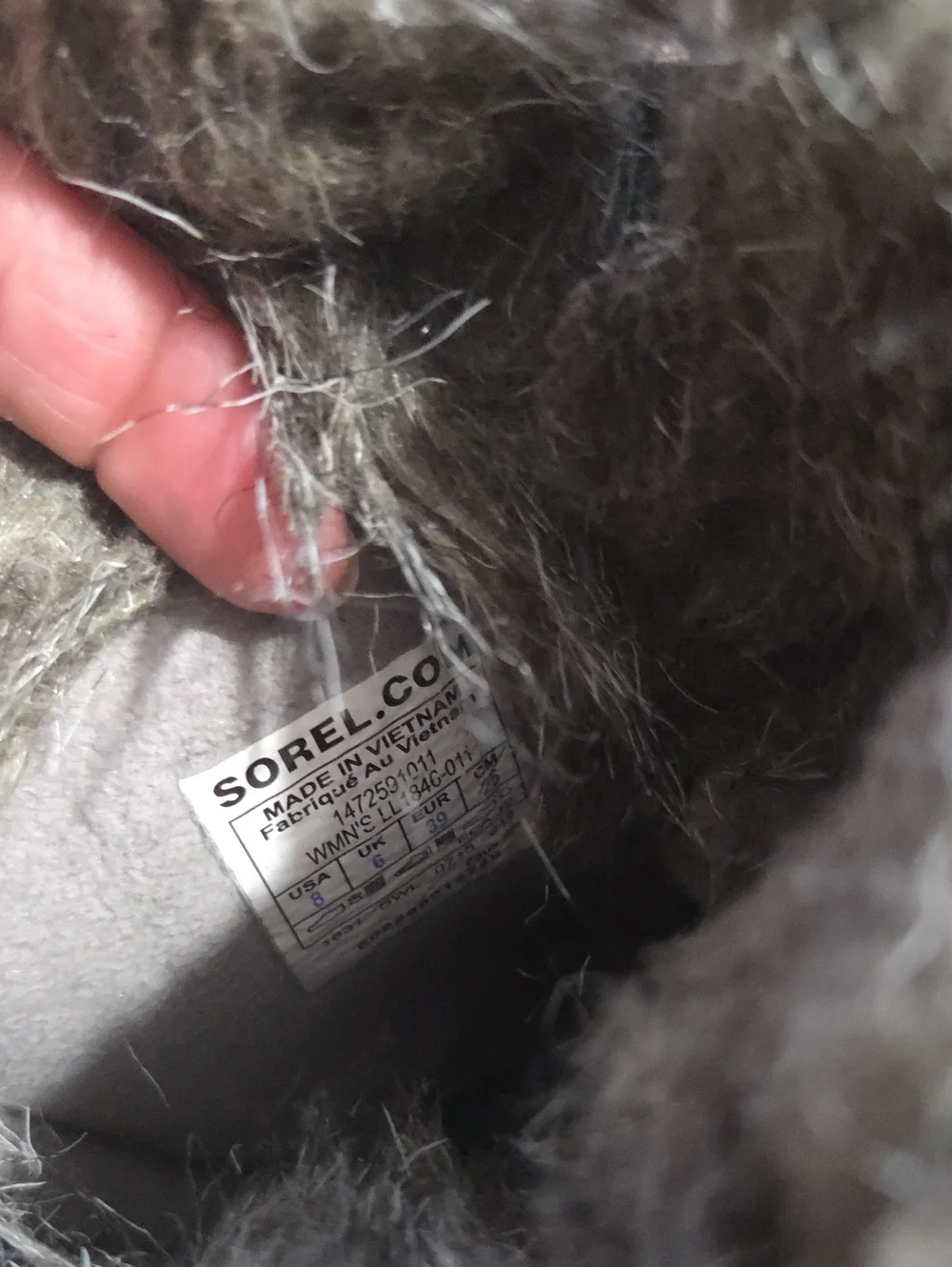 Women's Sorel Black Fur-Trim Winter Boots